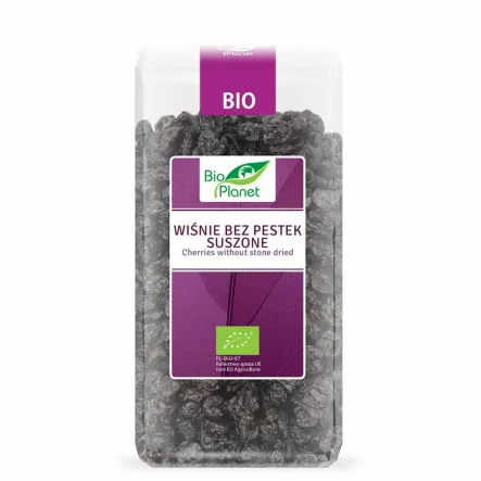 Wiśnie Bez Pestek Suszone Bio 400 g - Bio Planet