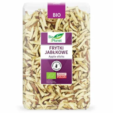 Frytki Jabłkowe Bezglutenowe Bio 300 g - Bio Planet