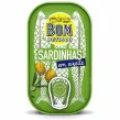 Sardynki Portugalskie w Oliwie z Oliwek 120 g (84 g) - Bom Petisco