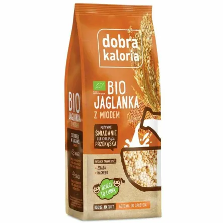 Jaglanka z Miodem Bio 120 g - Dobra Kaloria