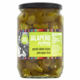 Papryka Jalapeno Zielona Krojona 670 g - Casa de Mexico