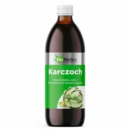 Karczoch Wyciąg z Liści Karczocha 0,5 l - Ekamedica