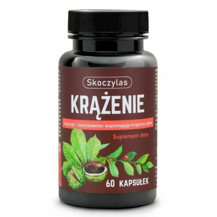 Krążenie - Ruszczyk, Kasztanowiec 60 Kapsułek - Skoczylas
