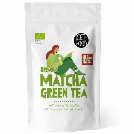 Herbata Matcha Bio 100 g - Diet-Food