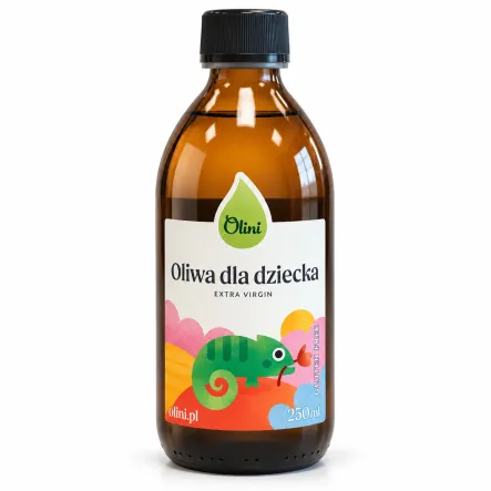 Oliwa z Oliwek Extra Virgin dla Dziecka Bezglutenowa 250 ml - Olini