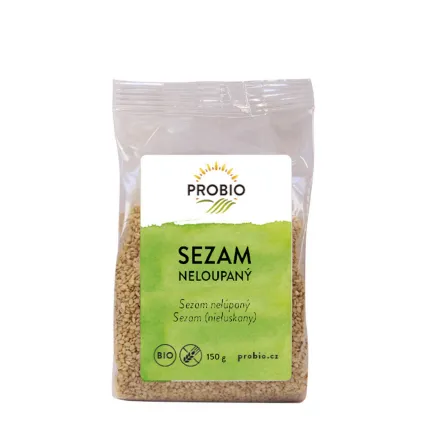 Sezam Niełuskany Bio  Bezglutenowy 150 g  Probio