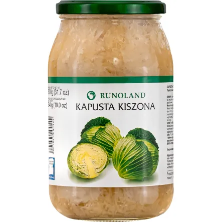 Kapusta Kiszona 900 g / 540 g - Runoland