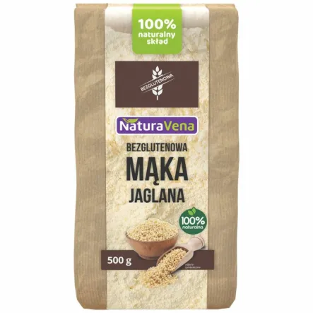 Mąka Jaglana Bezglutenowa 500 g - NaturAvena