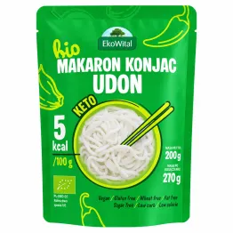 Makaron Konjac Udon BIO Keto 270 g (200 g) - EkoWital