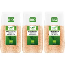 3 x Soczewica Czerwona Bio 500 g - Bio Planet