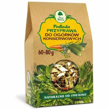 Podlaska Przyprawa do Ogórków Konserwowych 100 g - Dary Natury