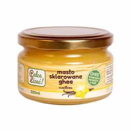 Masło Sklarowane Ghee Waniliowe 220 ml - Palce Lizać