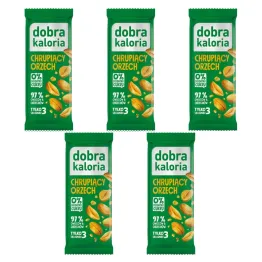 5 x Baton Chrupiący Orzech 35 g - Dobra Kaloria