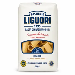Makaron Rigatoni z Pszenicy Durum Pasta di Gragnano IGP 500 g Liguori