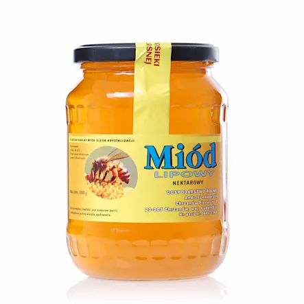Miód Lipowy Nektarowy 1 kg Vivio