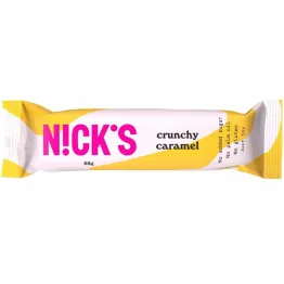 Krokant Migdałowy w Czekoladzie Mlecznej Crunchy Caramel 28 g - Nicks