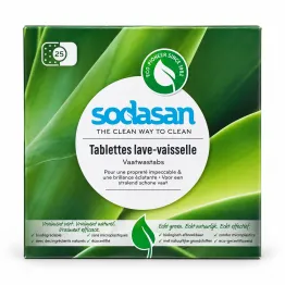 Tabletki do Zmywarek Ecocert 25 sztuk - Sodasan