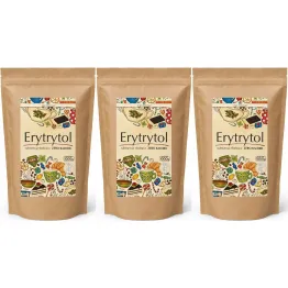 Zestaw 3 x Erytrytol 1 kg - Pięć Przemian