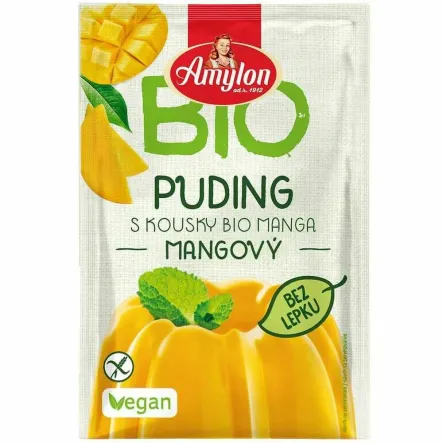 Budyń Mango Bezglutenowy Bio 40 g - Amylon