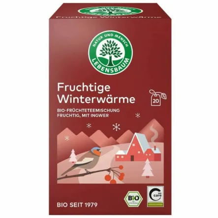 Herbatka Owocowe Zimowe Ciepło Bio 40 g (20x 2 g) - Lebensbaum