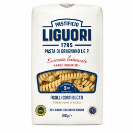 Makaron Fusilli Corti Bucati z Pszenicy Durum Pasta di Gragnano IGP 500 g Liguori