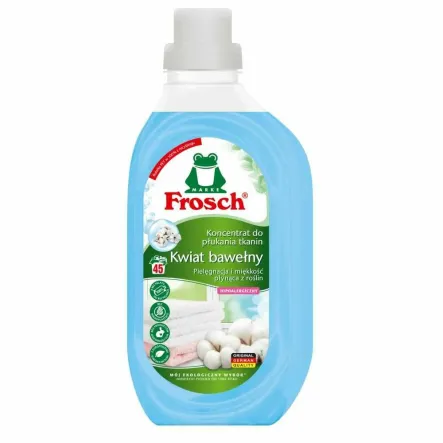 Koncentrat do Płukania Tkanin Kwiat Bawełny 900 ml - Frosch