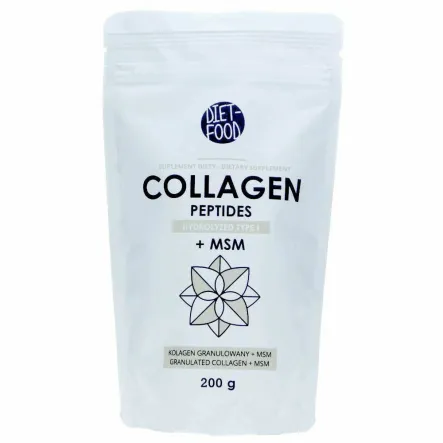Kolagen Wołowy+ MSM 200 g - Diet-Food