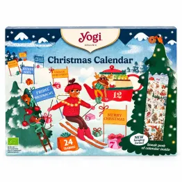 Kalendarz Adwentowy z Herbatkami BIO Christmas Calendar 24 Saszetki (45,9 g) - Yogi Tea