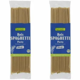 2 x Makaron Ryżowy Razowy Spaghetti Bezglutenowy Bio 250 g - Rapunzel