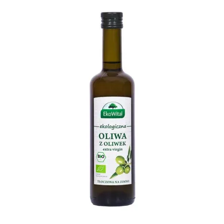 Oliwa z Oliwek Extra Virgin BIO 500 ml EkoWital (data: 20.09.2026)