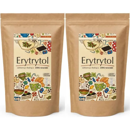 Zestaw 2 x Erytrytol 1 kg - Pięć Przemian
