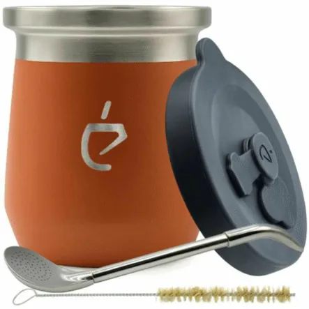 Zestaw Yerba Mate Termolid DualFlow PRO Różowy