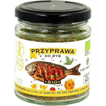 Przyprawa do Ryb BIO 40 g - Pięć Przemian