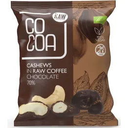 Orzechy Nerkowca w Czekoladzie Kawowej Bio 70 g -  Cocoa