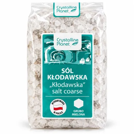 Sól Kłodawska Grubo Mielona 600 g - Crystalline Planet