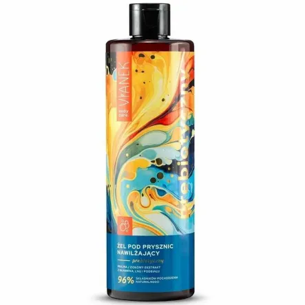 Prebiotyczny Żel Pod Prysznic Nawilżający 400 ml - Vianek