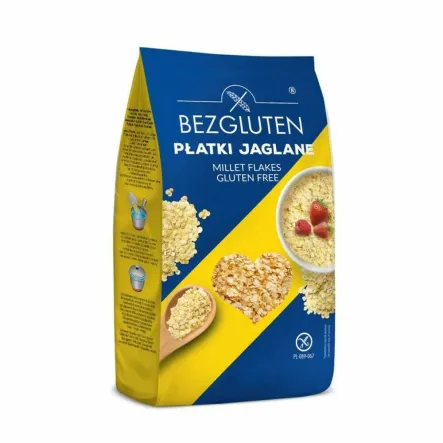 Płatki Jaglane Bezglutenowe 300 g - Bezgluten