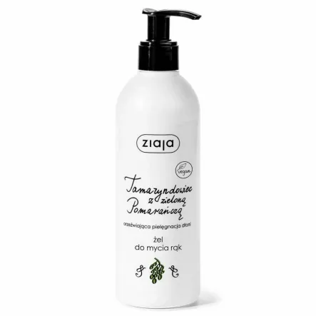 Żel do Mycia Rąk Tamaryndowiec z Zieloną Pomarańczą 270 ml - Ziaja