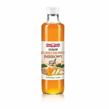 Syrop Kurkumowo - Imbirowy 315 g (250 ml) - Polska Róża
