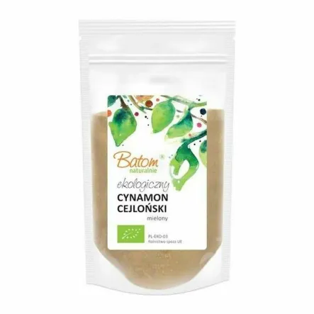 Cynamon Cejloński Mielony BIO 40 g - Batom