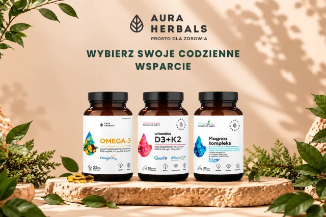 Aura Herbals – suplementy diety o prostych składach dostępne w marketbio.mom