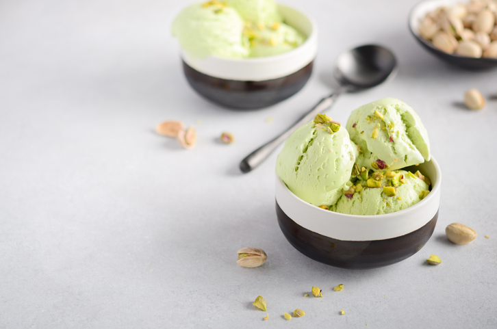 lody pistacjowe